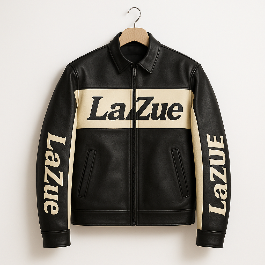 LaZue NYC Signature leather biker jacket