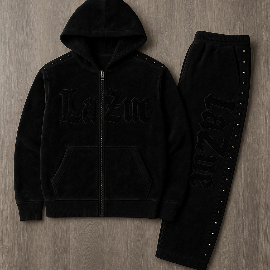 LaZue NYC Black Essentail Hoodie