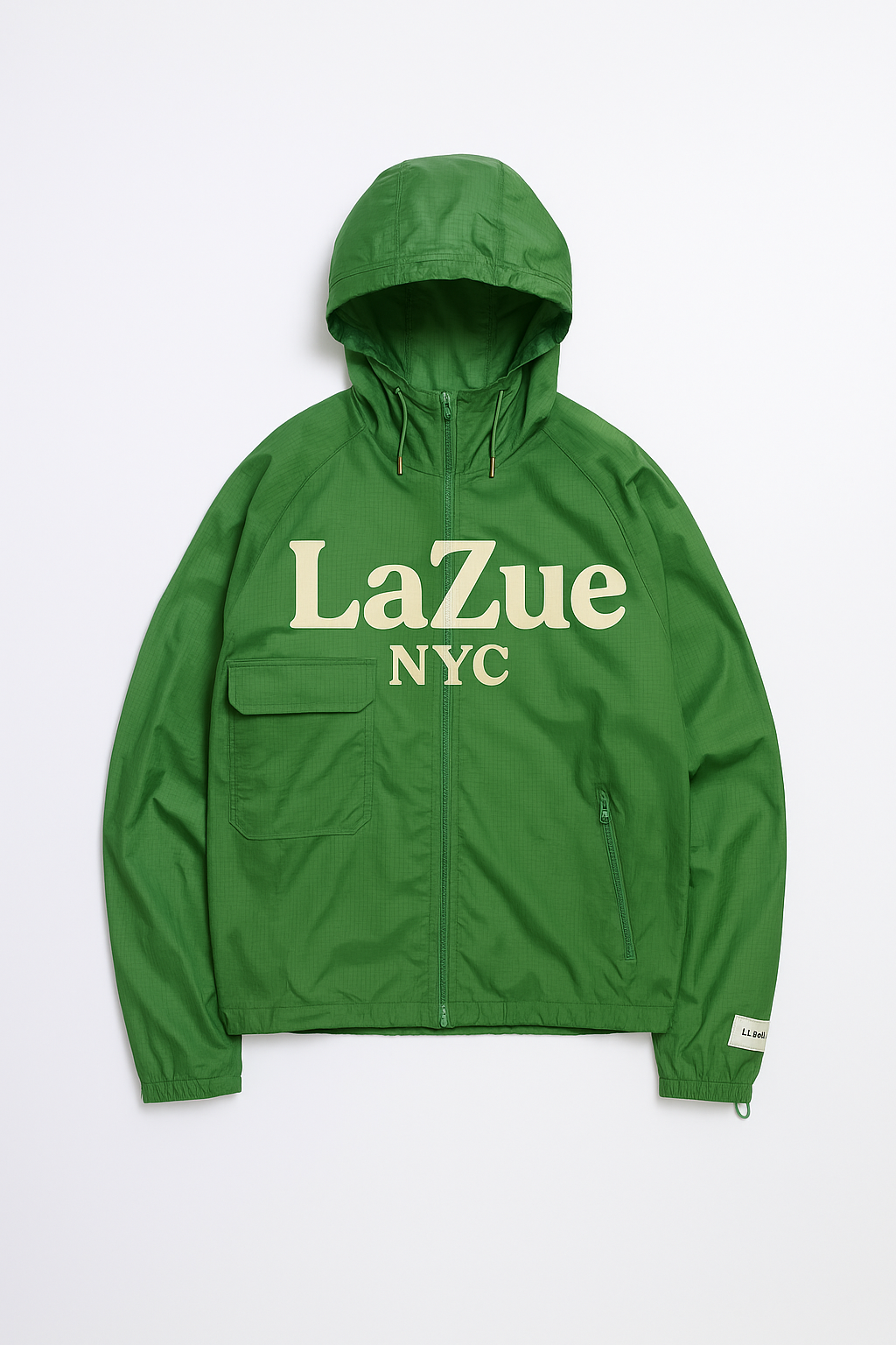 LaZue NYC Light Pull over rain jacket